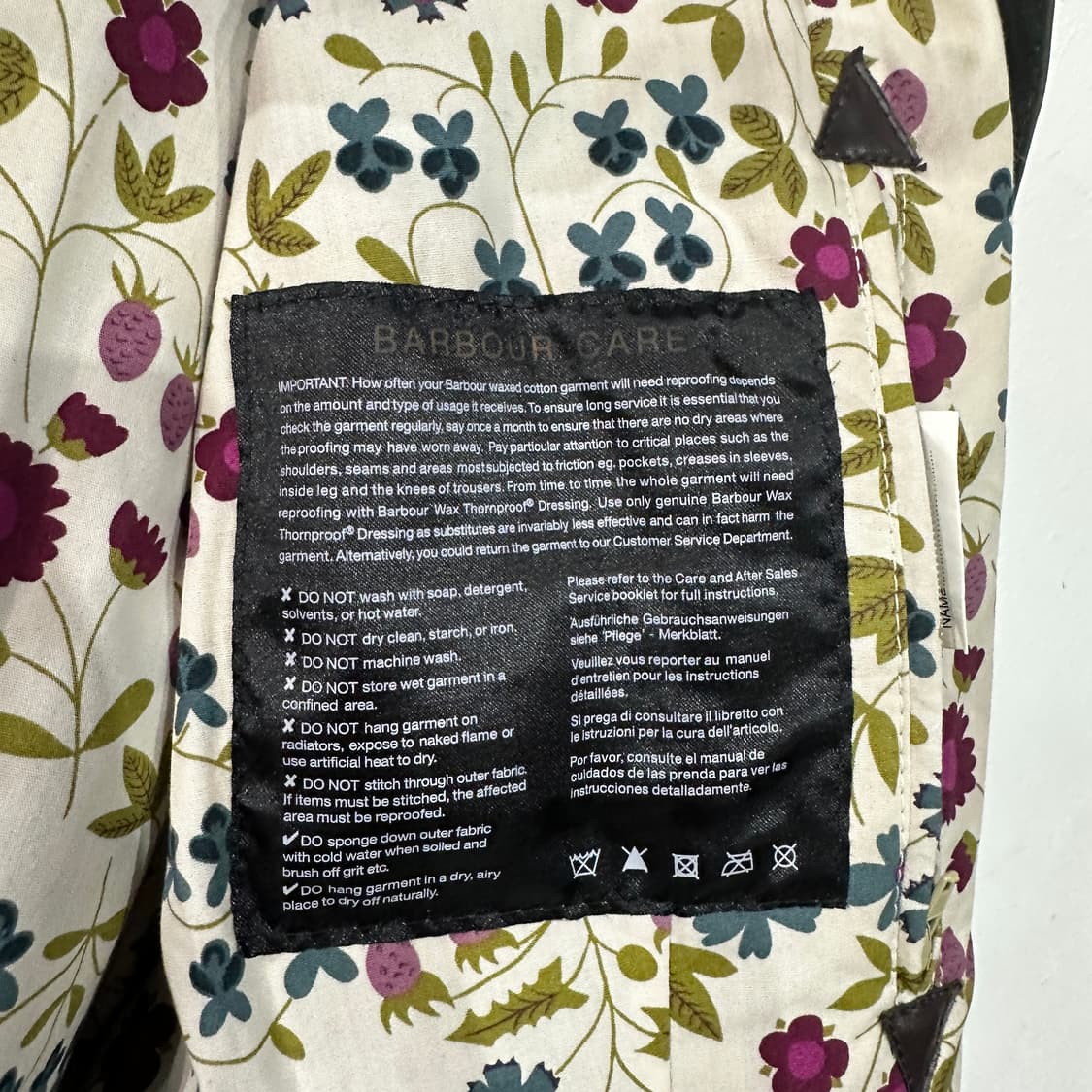 Barbour 바버 왁스자켓 여성12 상품이미지5