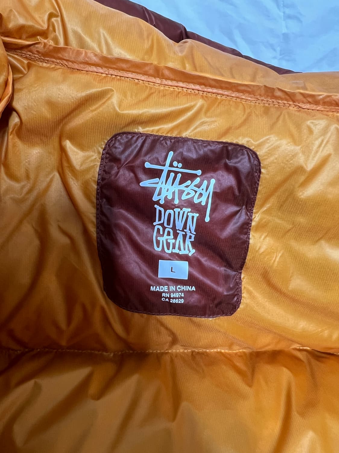 스투시 립스탑 패딩 L 상품이미지4