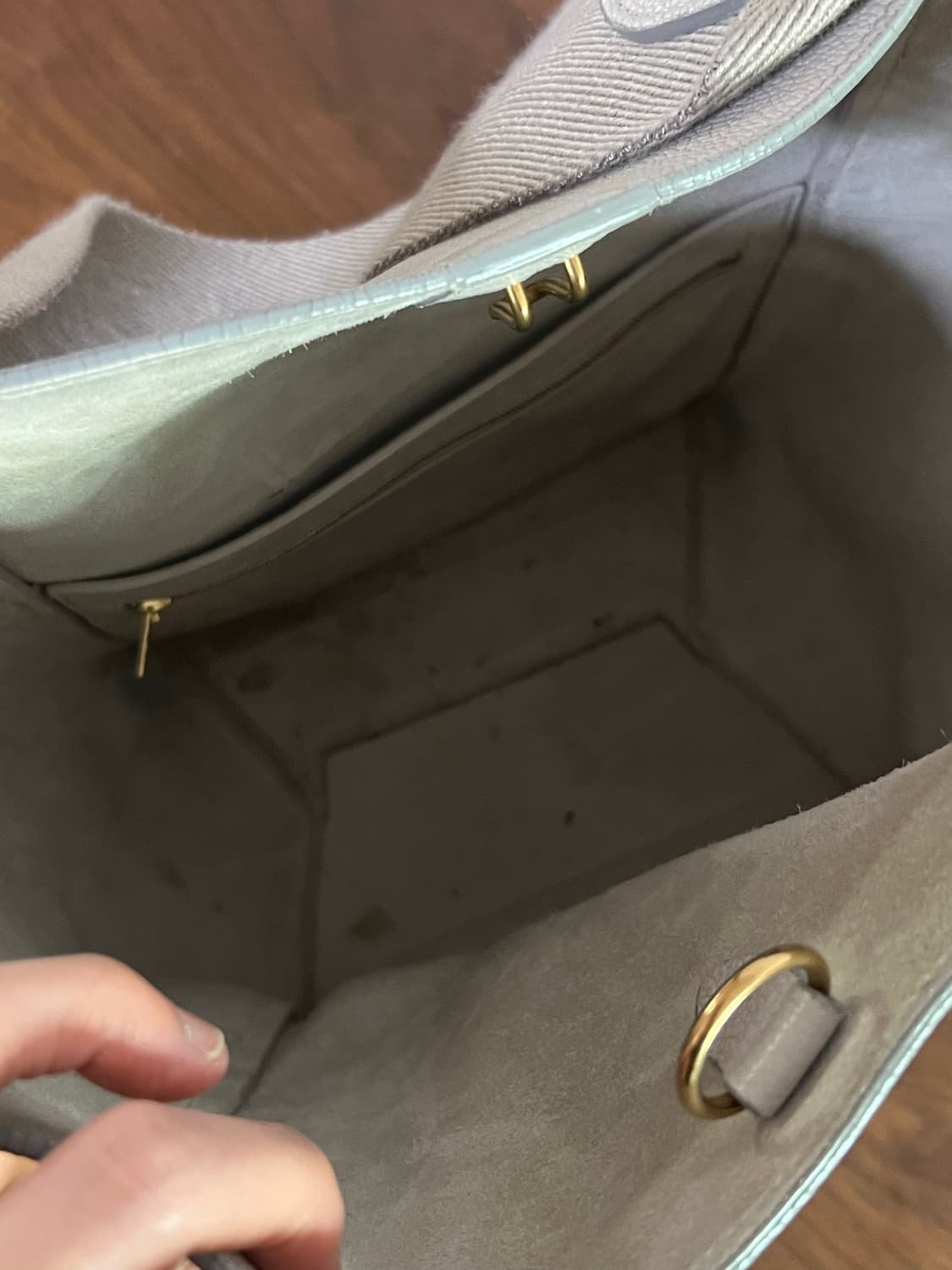 셀린느 상글 라이트 베이지 상품이미지7