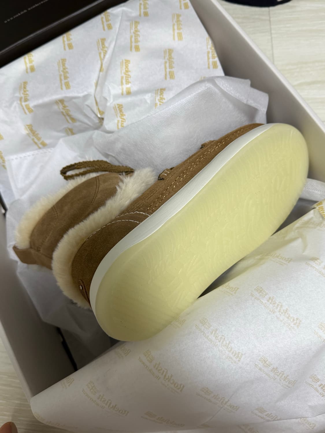 락피쉬웨더웨어 코쿤 스웨이드 부츠 체스트넛 상품이미지7