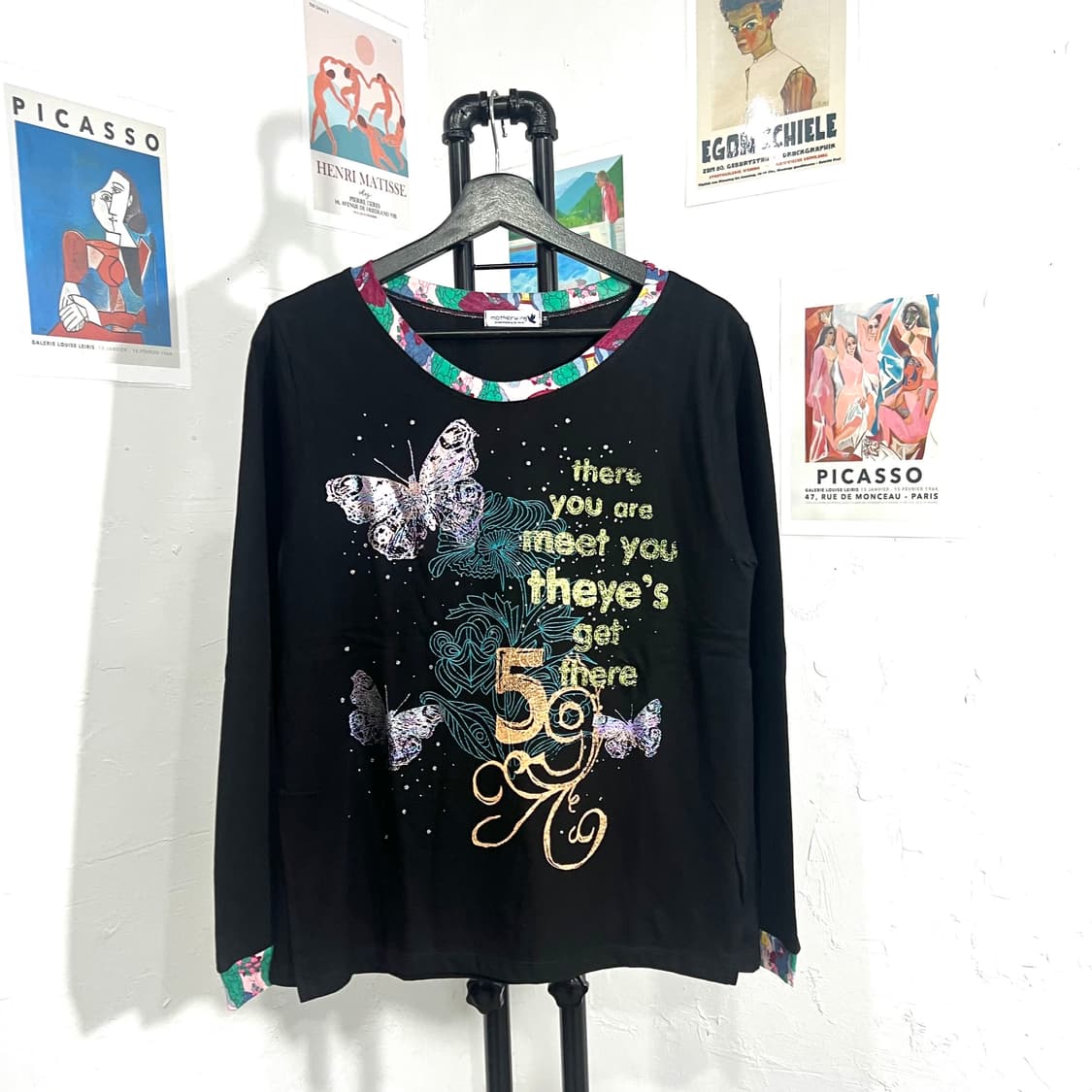 y2k 키치 프린팅 롱슬리브 상품이미지2