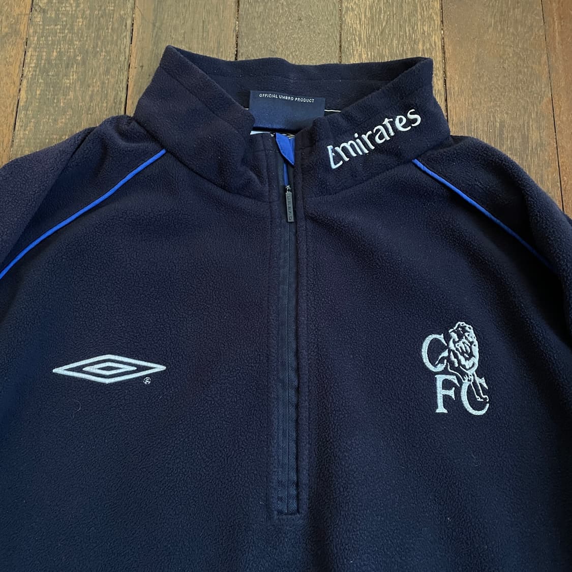 00’s 엄브로 첼시 반집업 후리스  상품이미지1