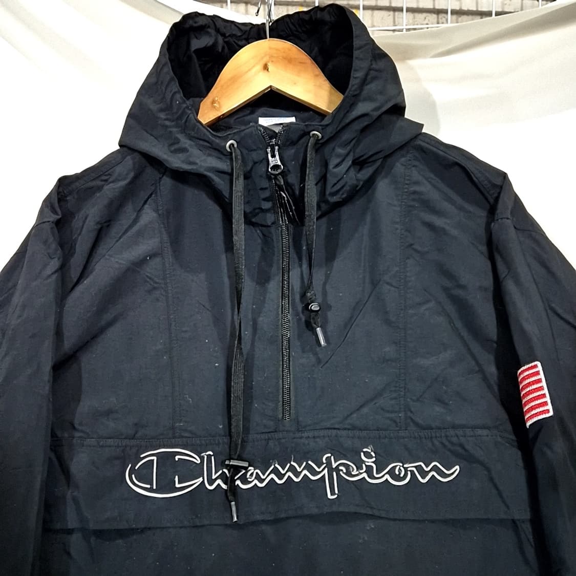챔피온 풀 오버 후드 아노락 상품이미지2