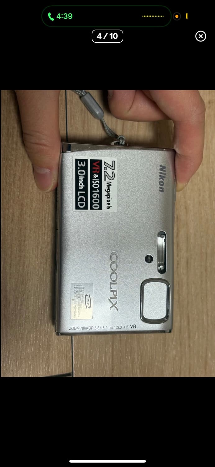 니콘 쿨픽스 s50 / nikon coolpix s50 판매합니다! 상품이미지4