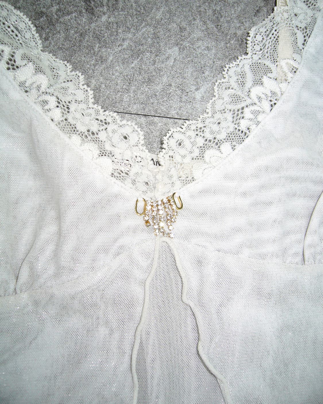 JEMES DEAN White Slip Dress 상품이미지4