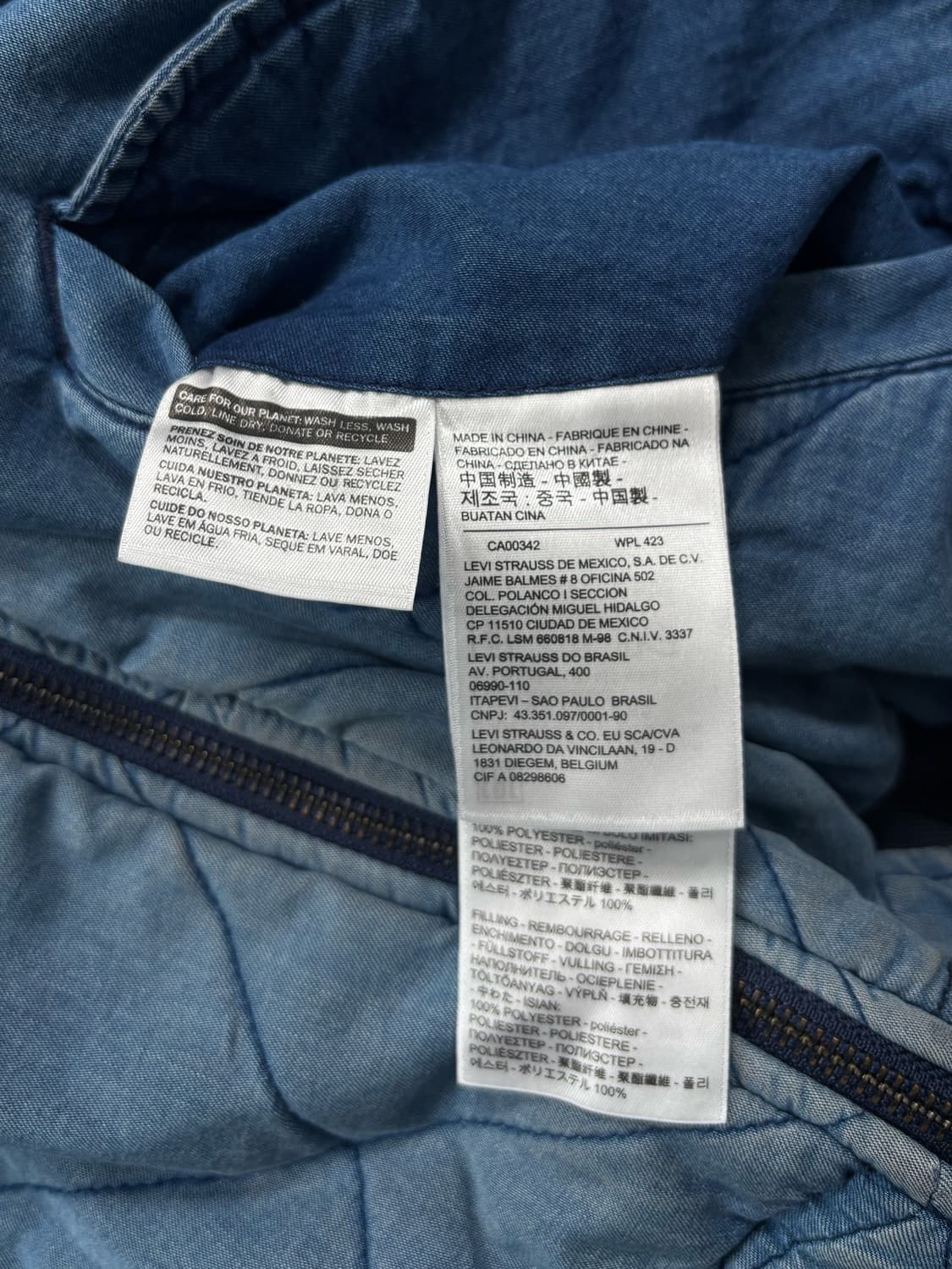 리바이스 리버시블 플리스 퀼팅 자켓 상품이미지9