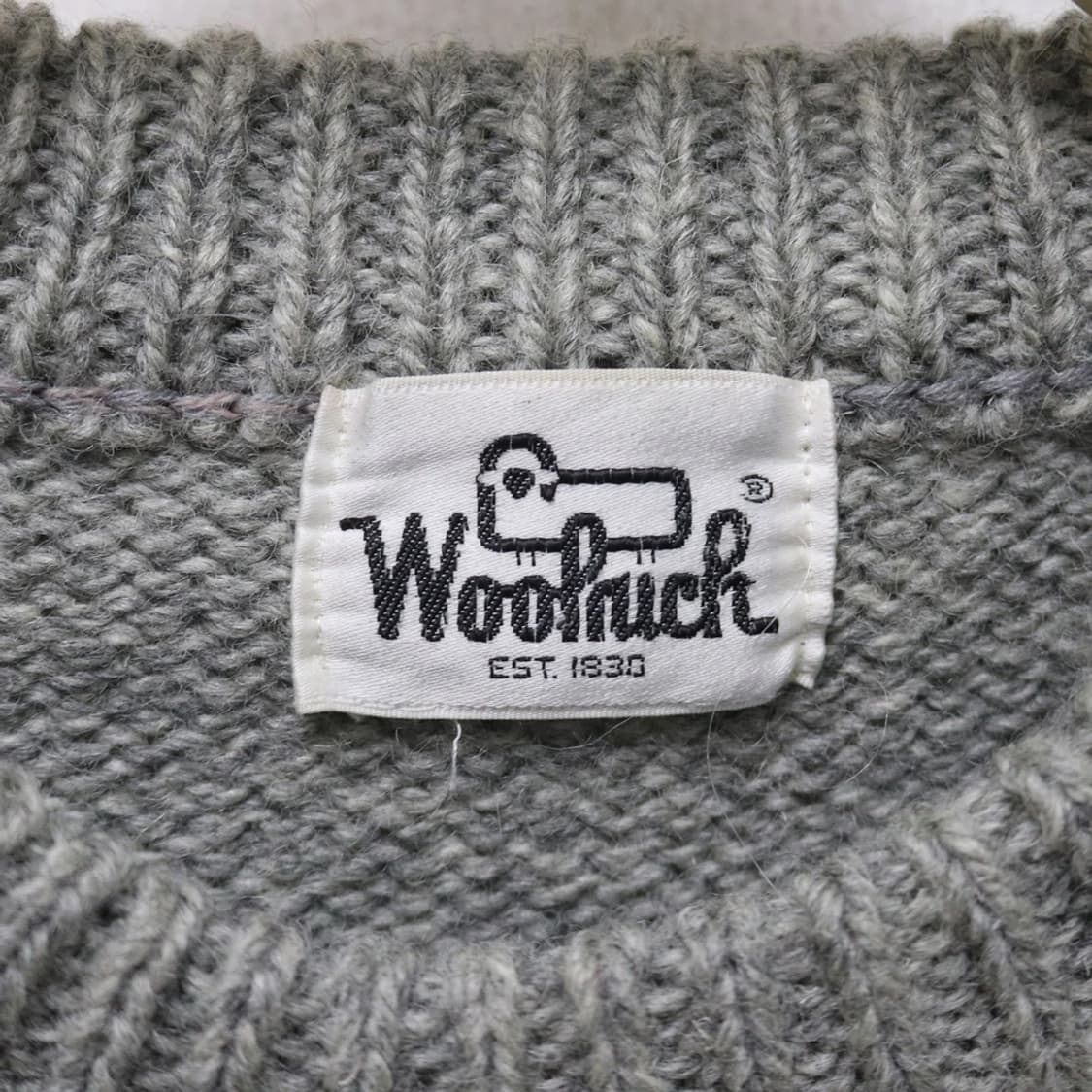 울리치 그레이 노르딕 울 니트 60226 상품이미지7