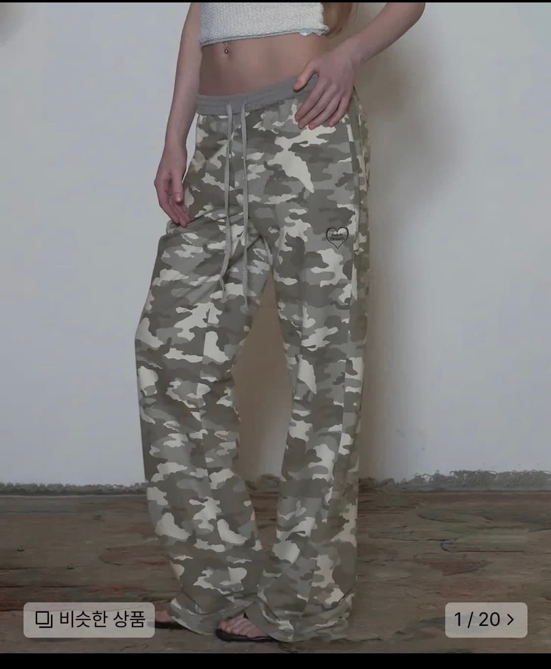 스컬프터 밀리터리 그레이 팬츠 m 상품이미지1