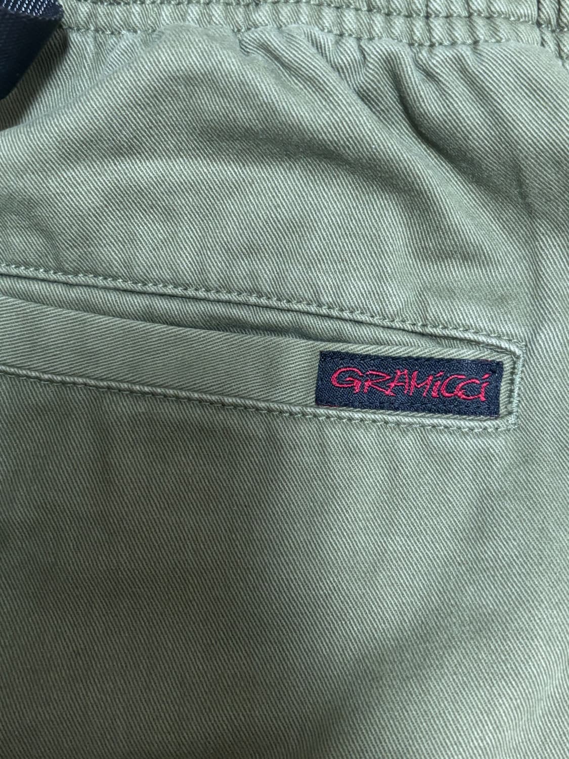 그라미치 루즈 테이퍼드 팬츠 M 올리브 상품이미지5