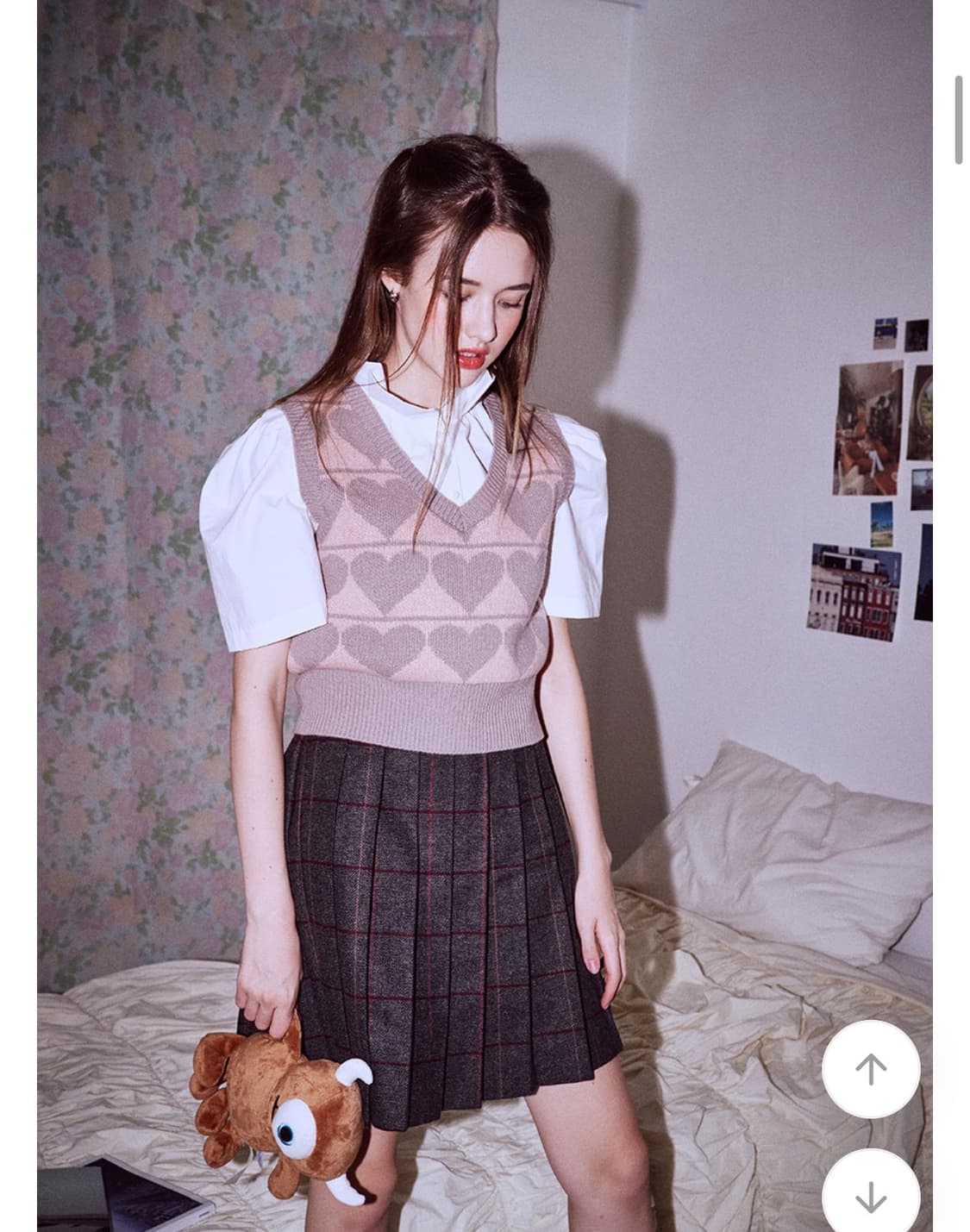 레터프롬문 키치하트울베스트 상품이미지1