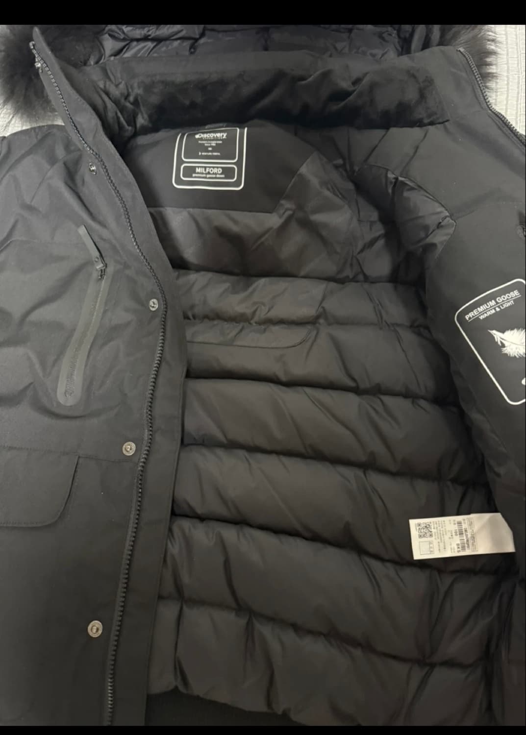 디스커버리패딩 숏밀포드 100 상품이미지3