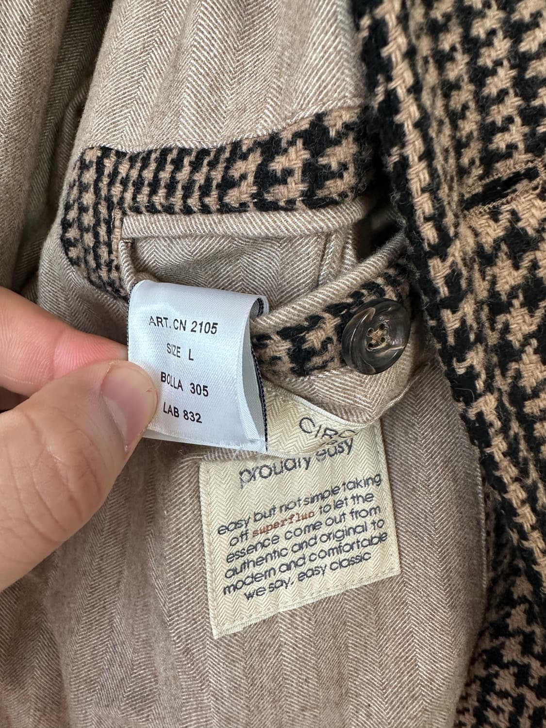 CIRCOLO1901 / 울봄버재킷 / L / 상태좋음 상품이미지7