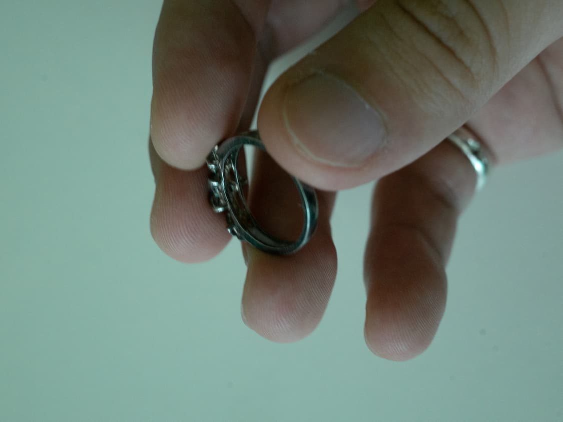 silver 925 flower ring 상품이미지7
