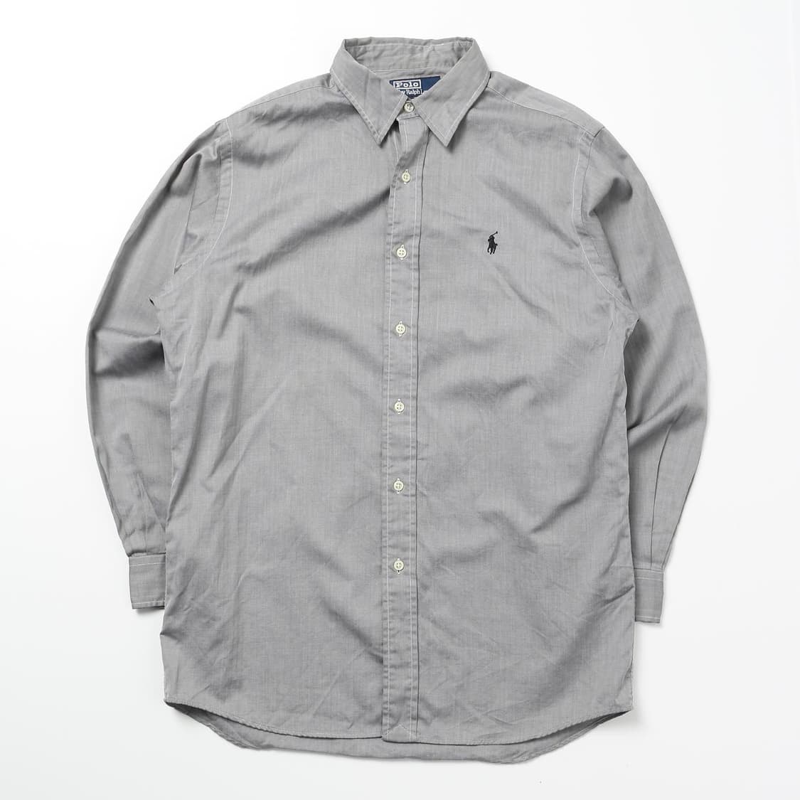 폴로 차콜 해링본 셔츠   상품이미지1