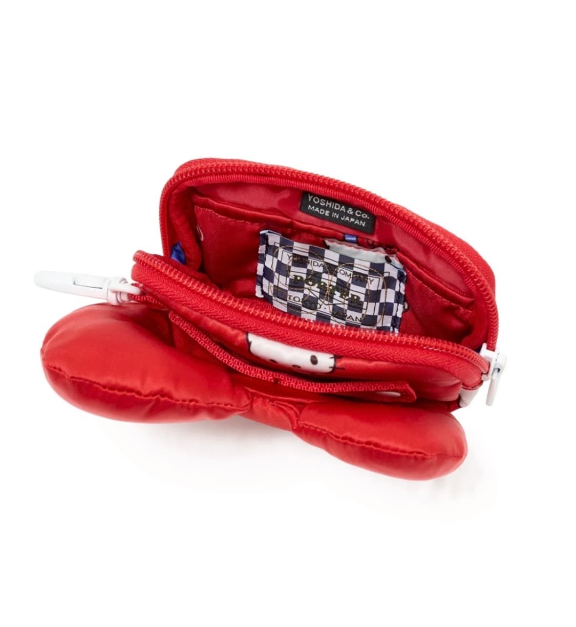 포터 x 헬로키티 멀티 파우치 레드 상품이미지4