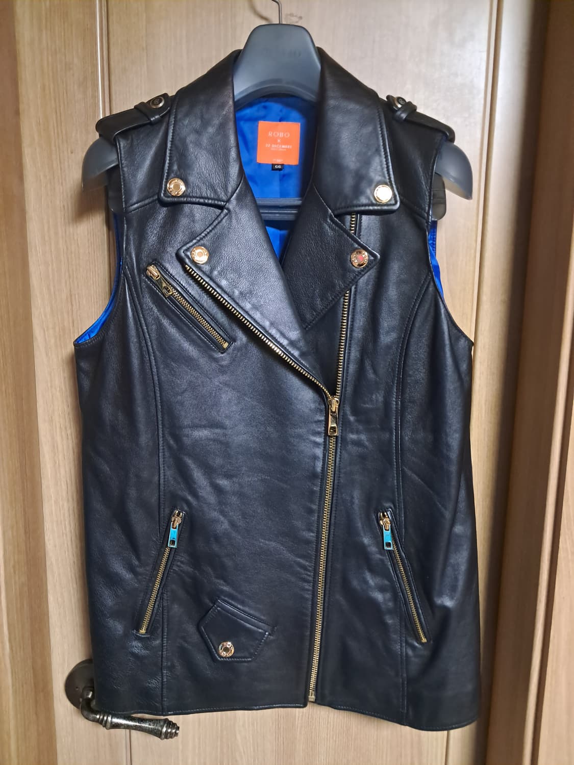 로보 양가죽 조끼 66 상품이미지1