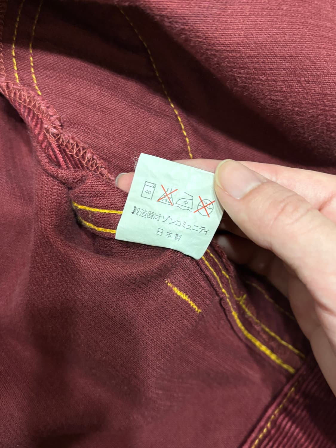 히스테릭 글래머 코듀로이 자켓 상품이미지6