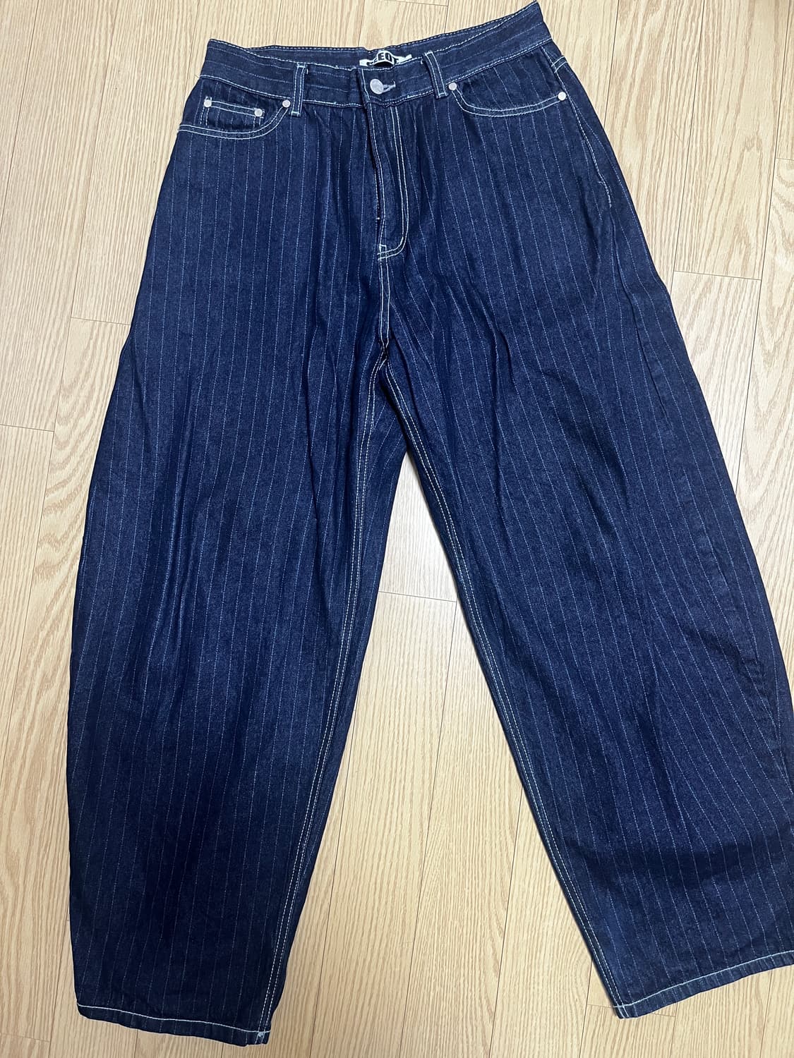 빈티지 스트라이프 데님 상품이미지1