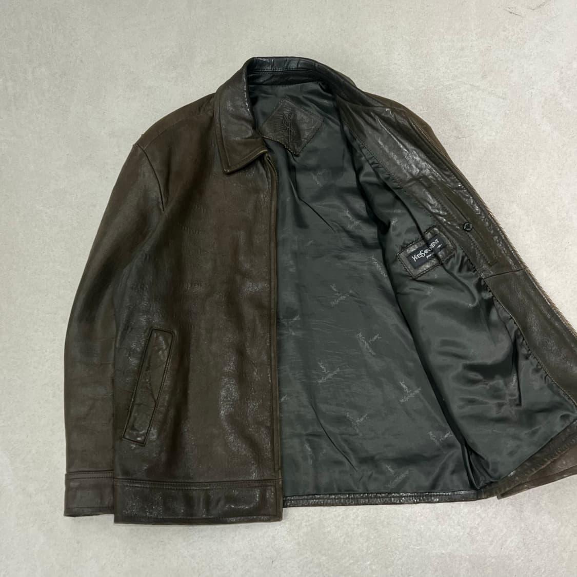 입생로랑 양가죽 자켓 s09740 상품이미지3