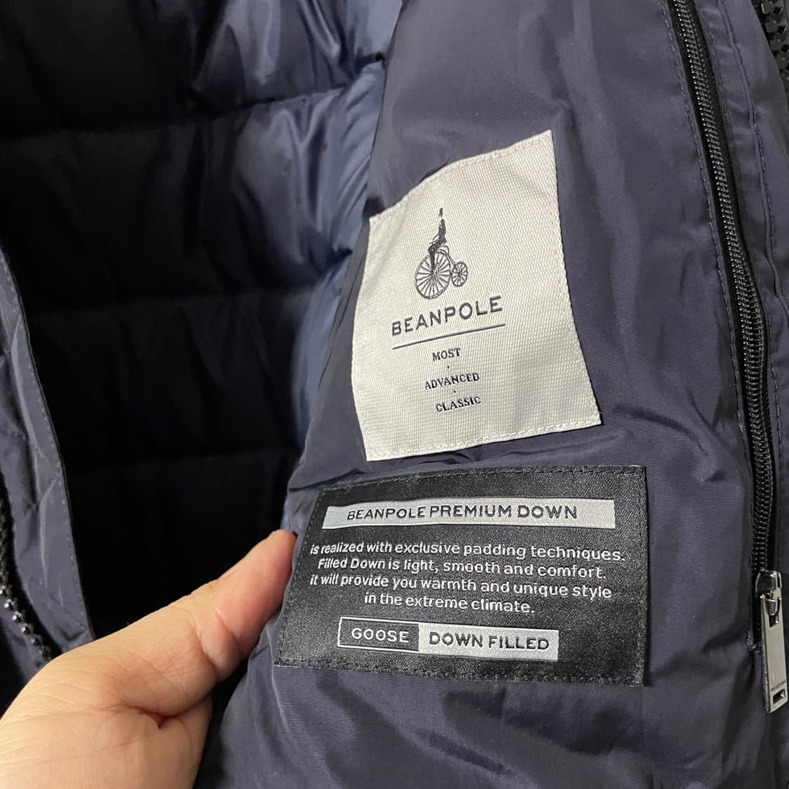 빈폴 남성 패딩 맥코트 점퍼 95 (95-100) 상품이미지8