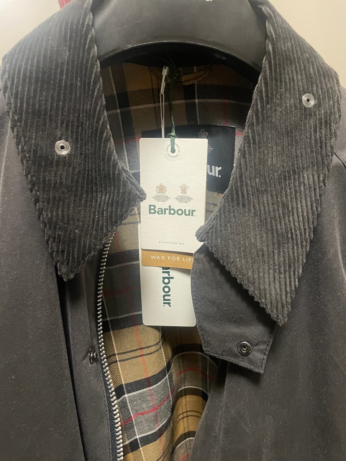 새상품)바버 트랜스포트 그레이 40사이즈 상품이미지2