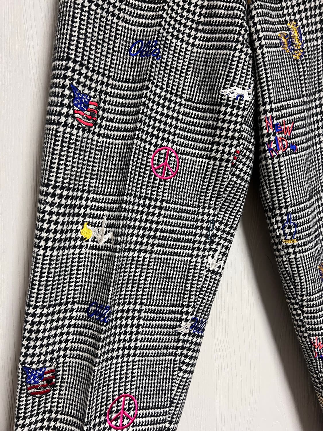 비욘드 클로젯 체크 패턴 팬츠 상품이미지3