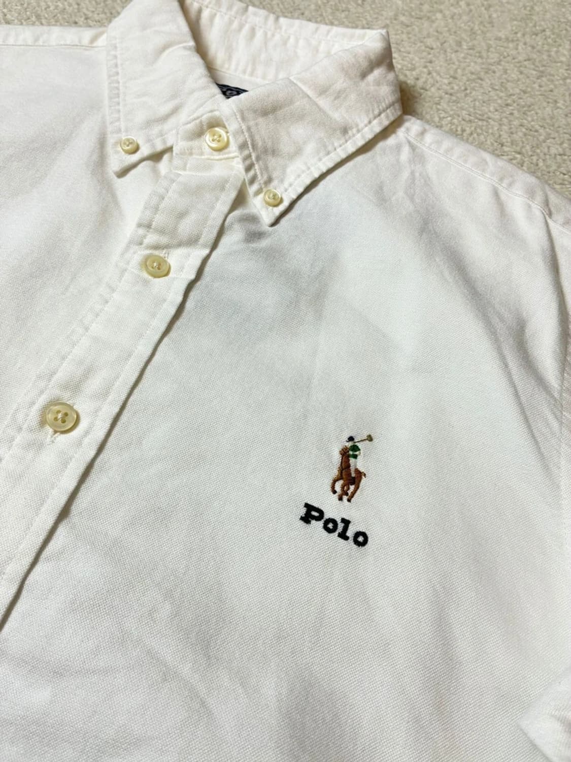 폴로 랄프로렌 무신사 리미티드 커스텀 옥스포드 셔츠 PN7578 상품이미지6