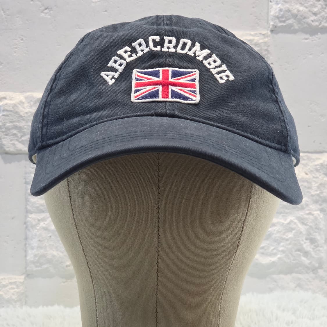L7-8:아베크롬비 유니언잭 로고 코튼 캡 네이비 (58-60cm) 상품이미지2