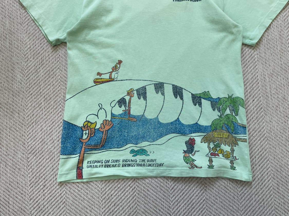 빈티지 surfday 그래픽 반팔티셔츠  J04413 상품이미지2