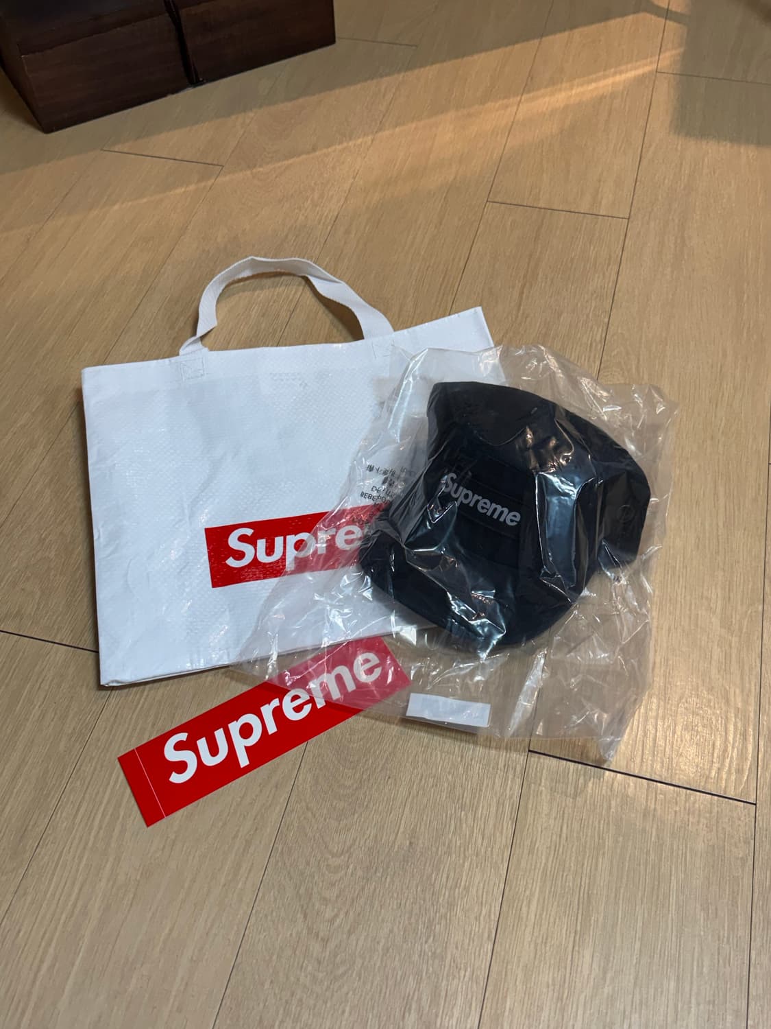 [OS] 슈프림 26fw 밀리터리 캠프캡 블랙 상품이미지3