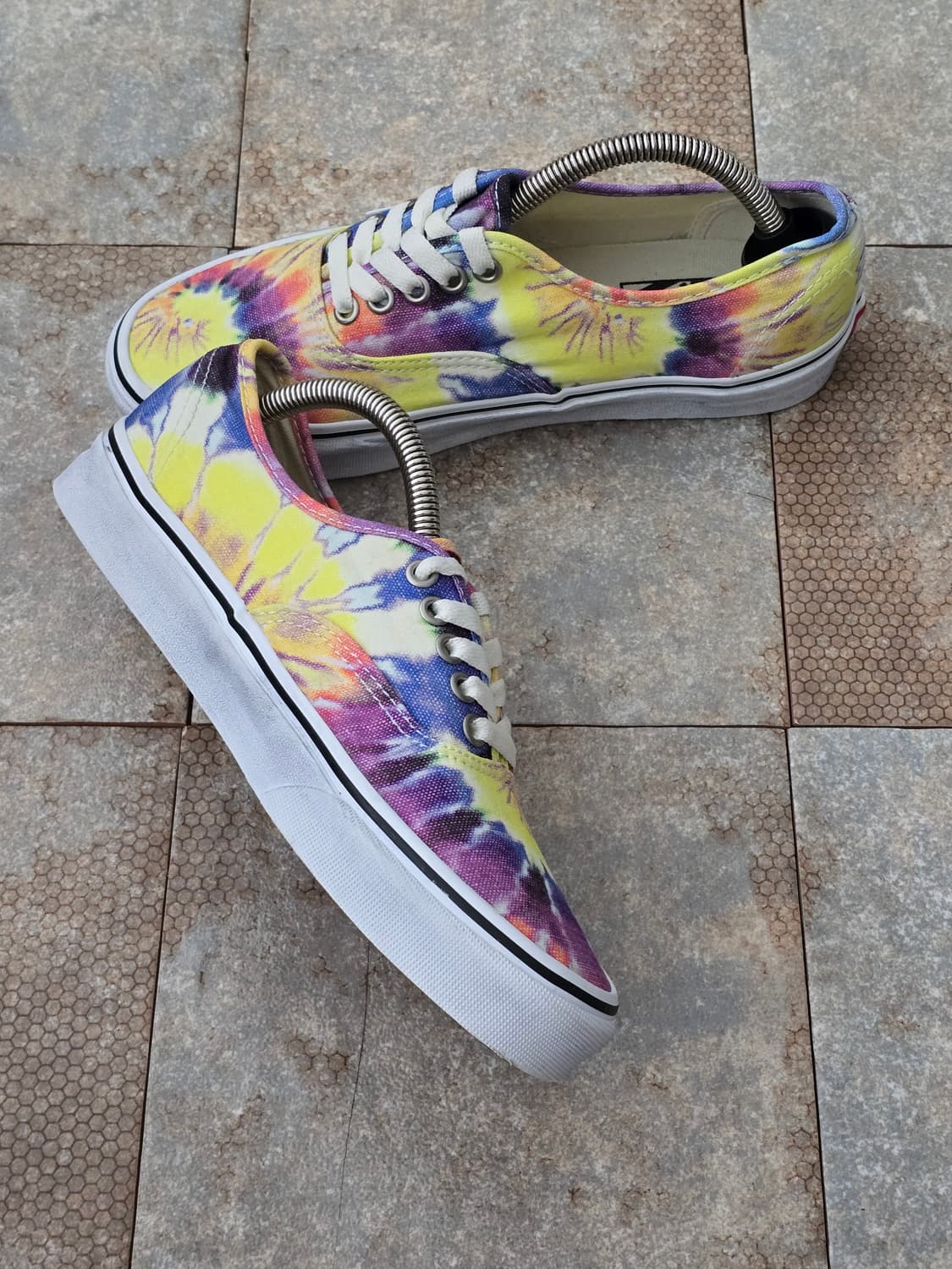 (250)반스 워시드 타이다이 어센틱  상품이미지4