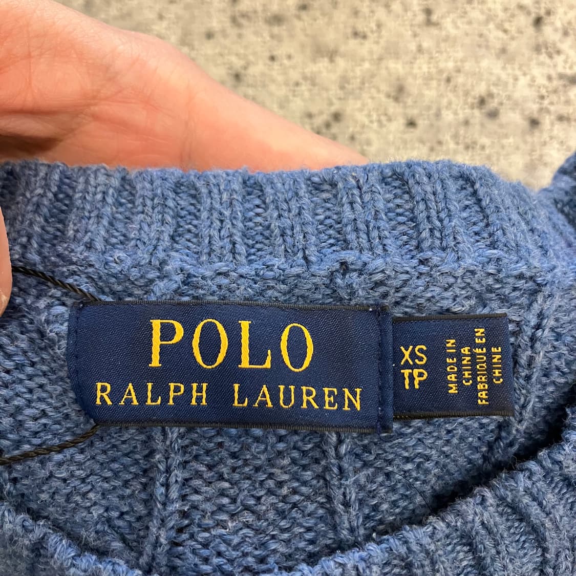 N25 폴로 꽈배기 니트 케이블 상품이미지3