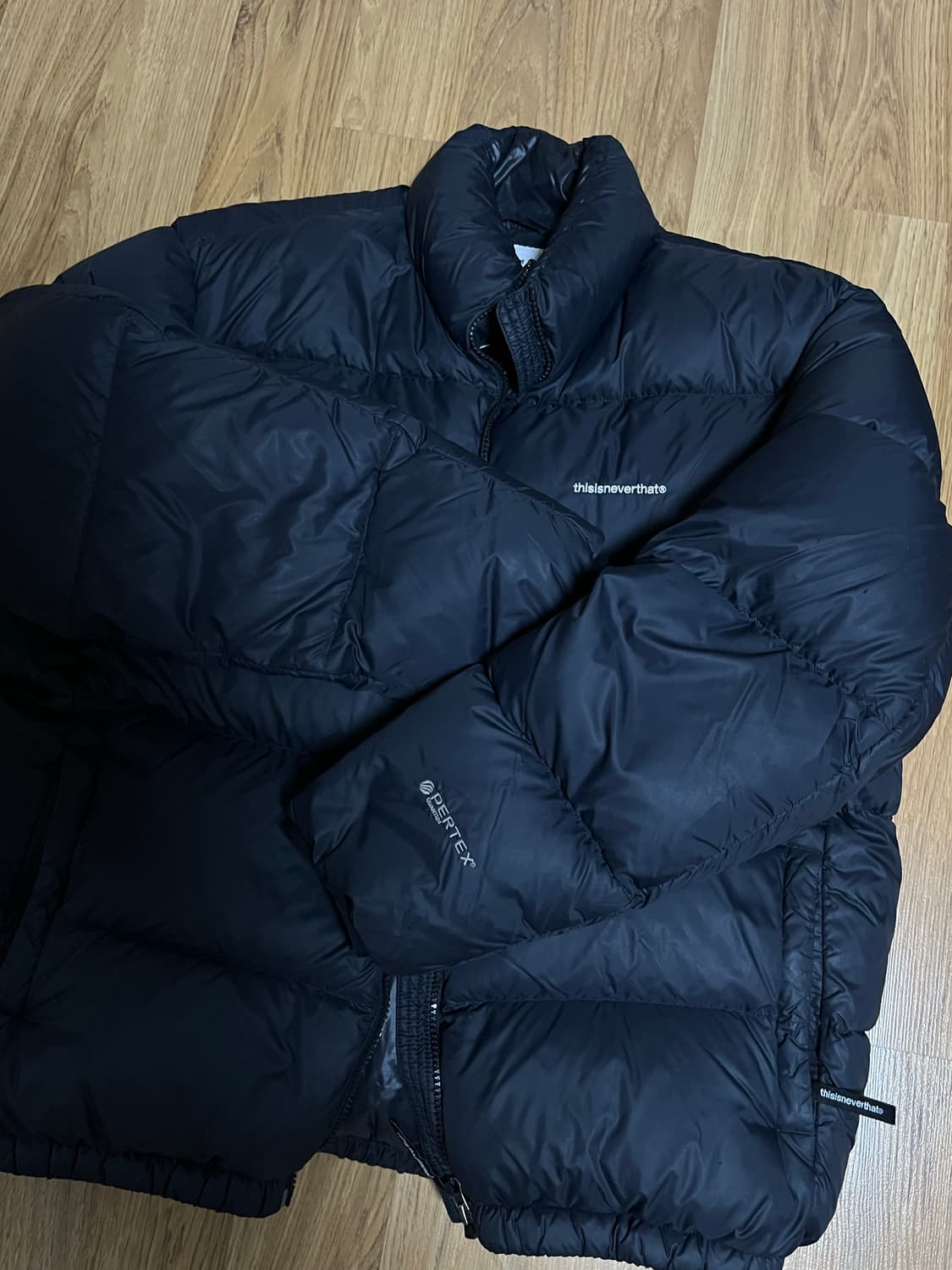 디스이즈네버댓 패딩 블랙 L 상품이미지3