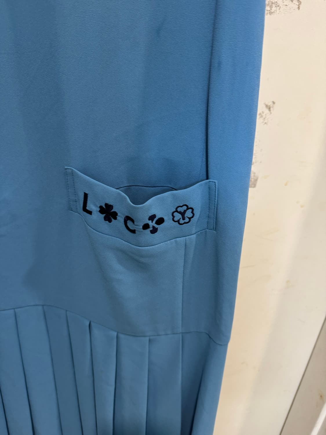 Lucky chouette 럭키슈에뜨 세일러카라 플리츠 원피스 상품이미지6