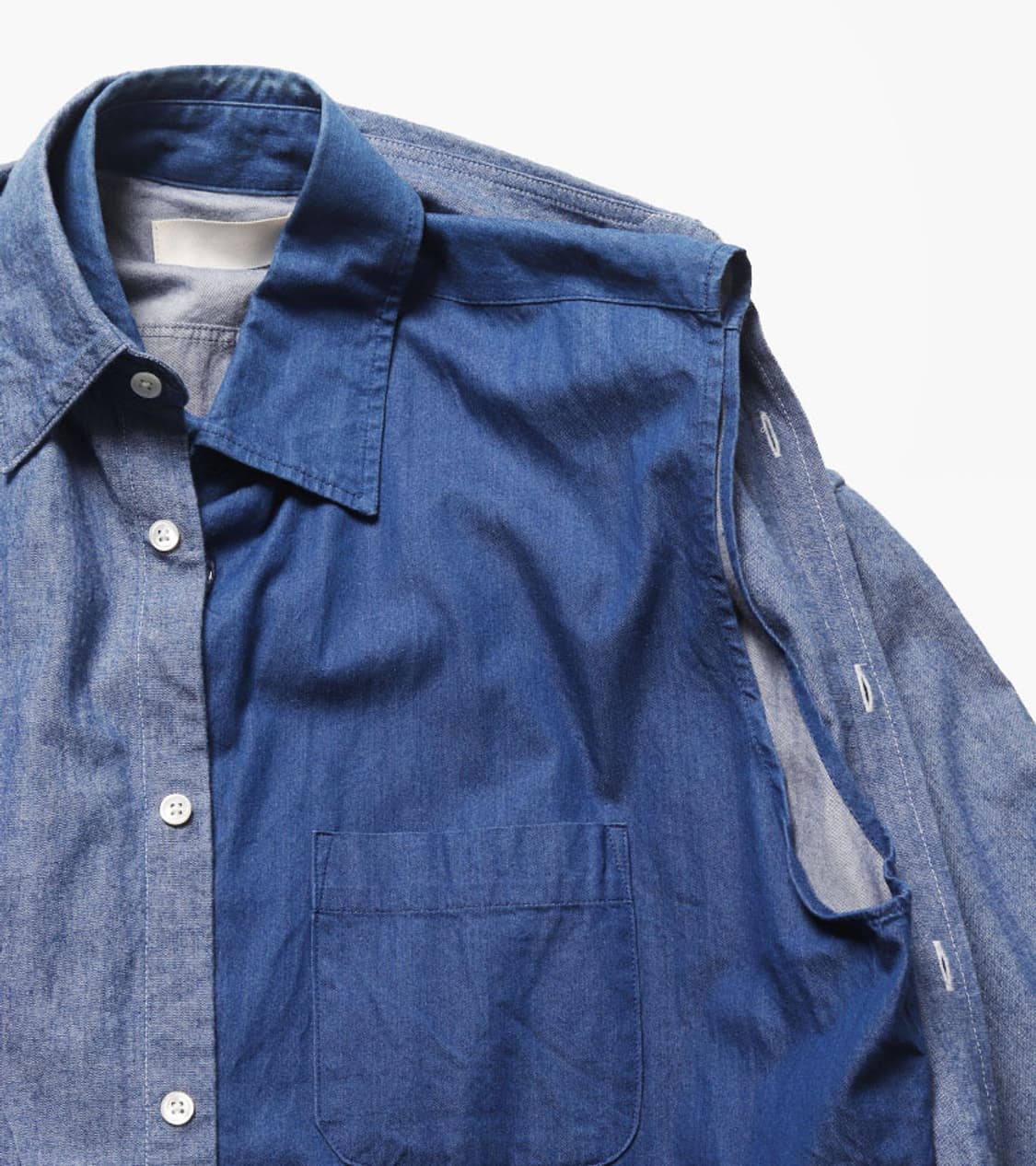 NEON SIGN - SANDWICH DENIM SHIRT 상품이미지9