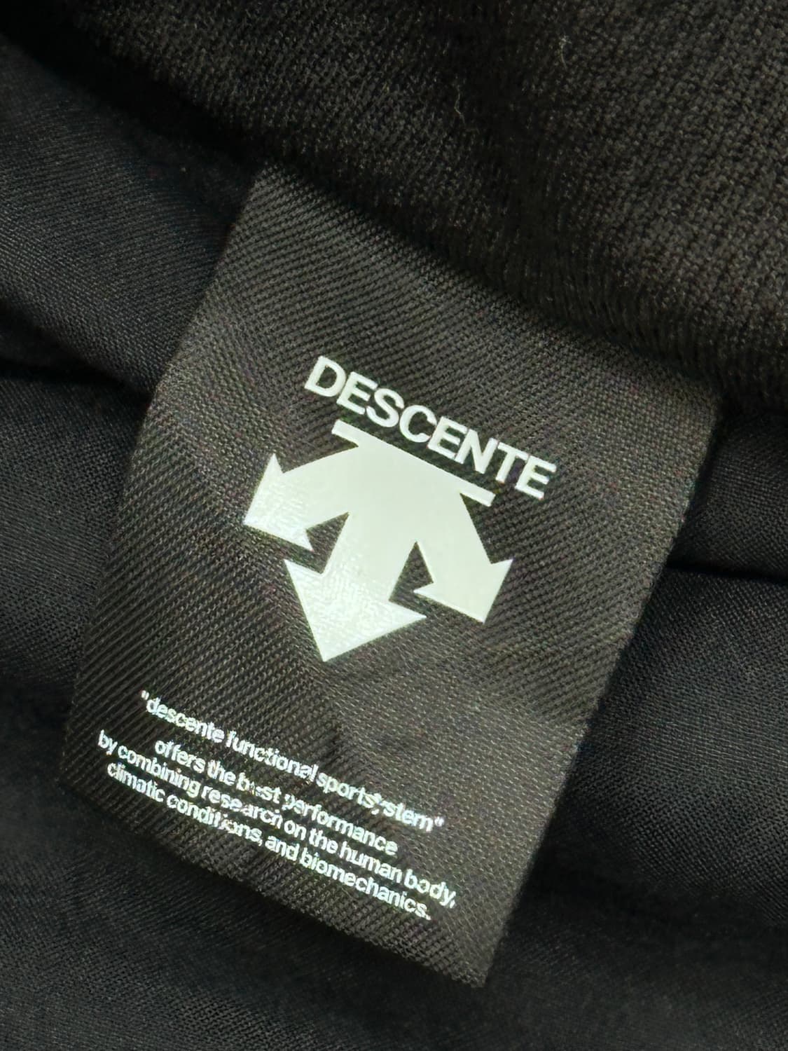 재팬 데상트 네이비 후드 후리스 플리스집업 아우터 아노락 스포티 블록코어 상품이미지6