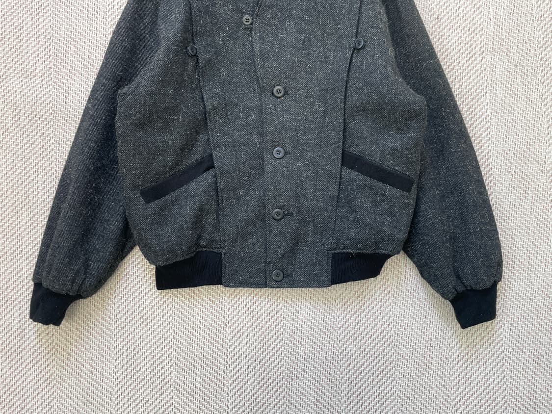 빈티지 울 해링턴 봄버자켓   J04189 상품이미지2