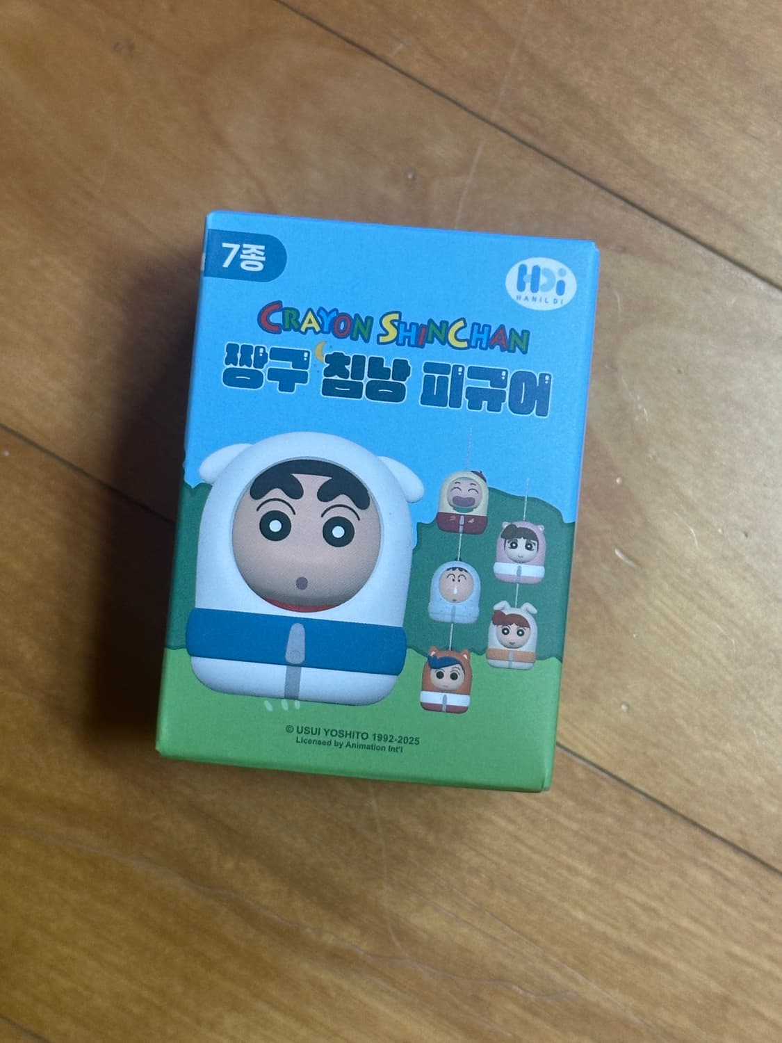 (미개봉) 크레용 신짱 짱구 캠핑 침낭 피규어 7종 상품이미지1