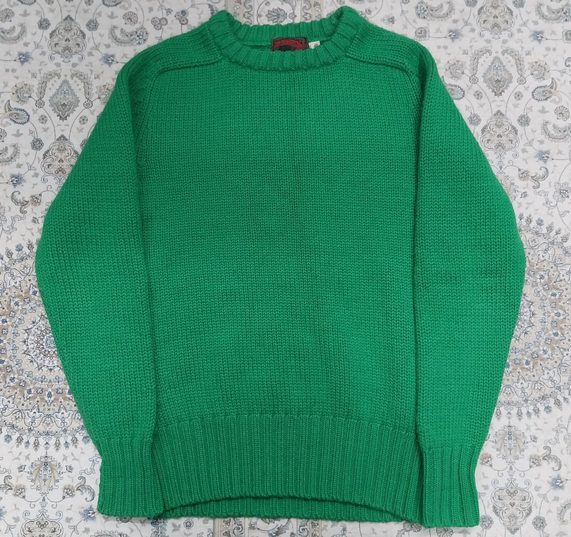 BOSTON TRADERS USA 헤비 그린 니트 상품이미지1