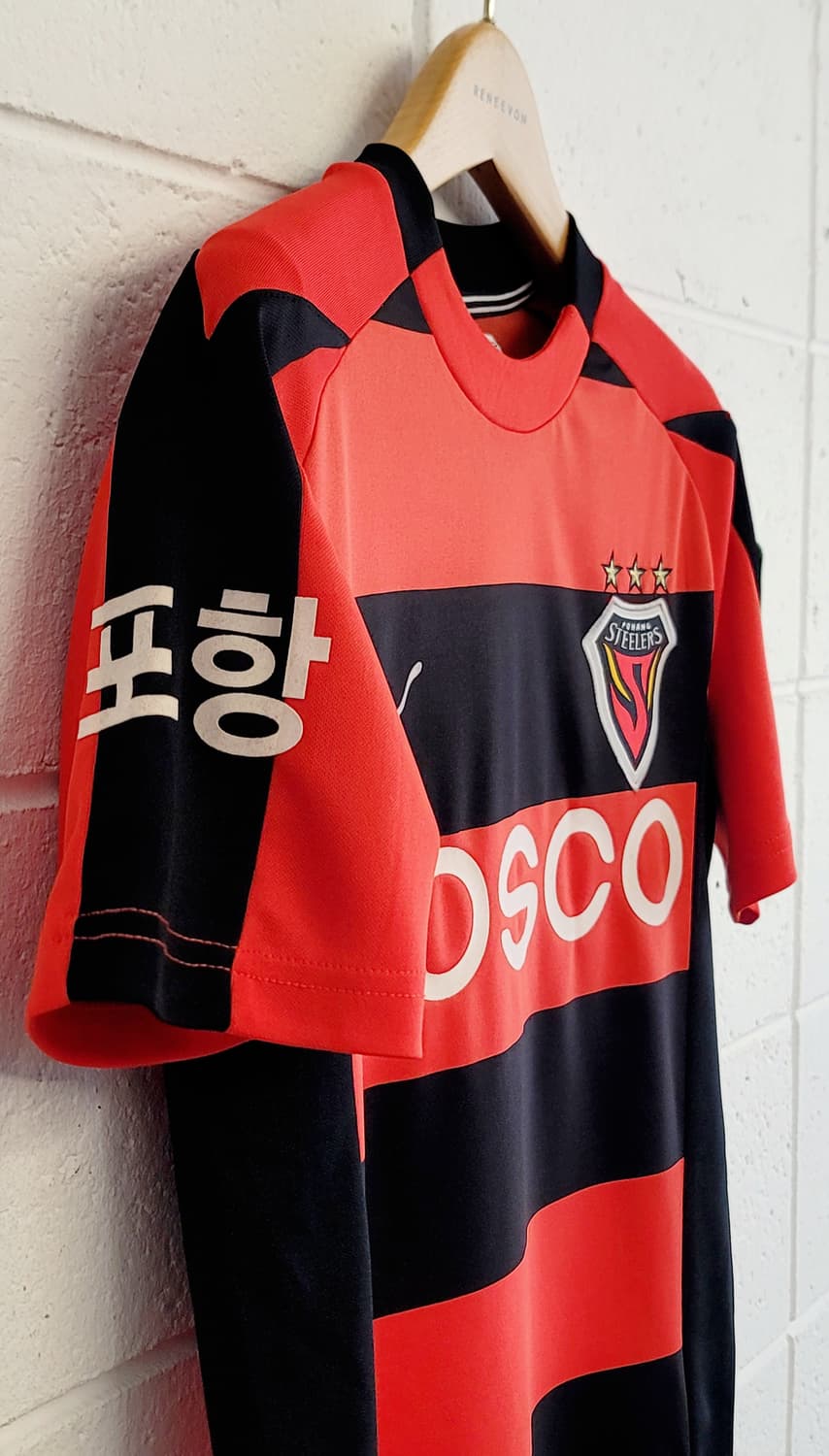 [XXS.80] 푸마 2005 포항스틸러스 홈 져지(유니폼) 판매 상품이미지5