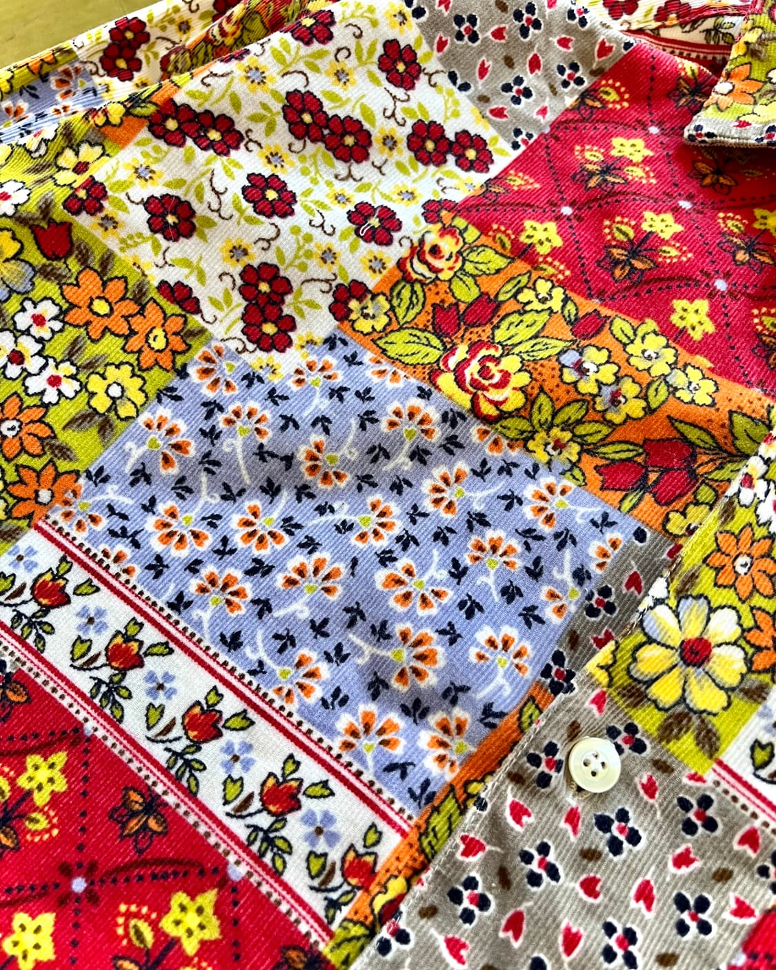 1990s JEAN-COX Japan Floral Mixed Shirt 상품이미지7