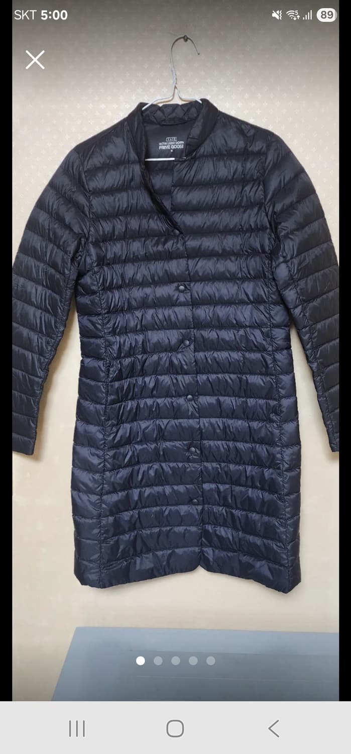 테이트 여성 구스다운 경량패딩85사이즈 새급 가격인하 상품이미지1