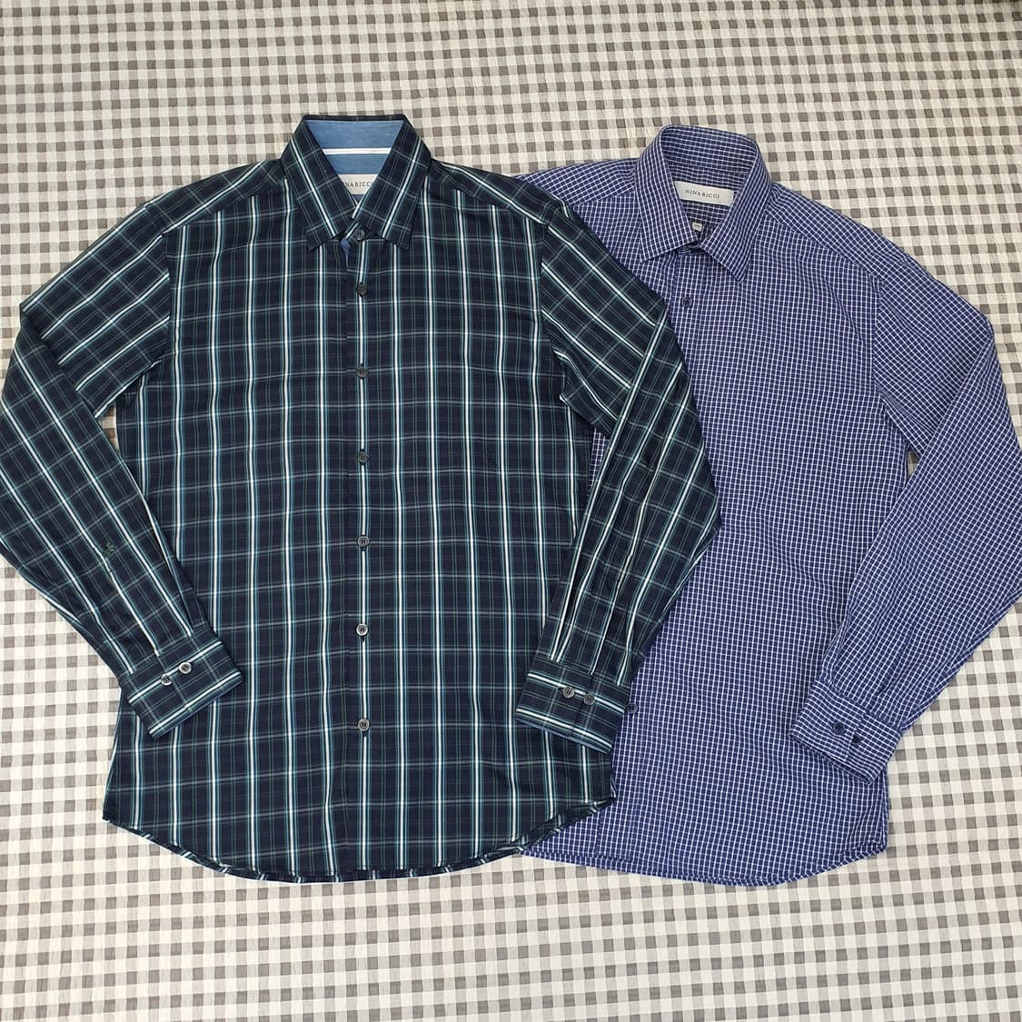 니나리치 긴소매 셔츠 남자95 (2벌가격) 상품이미지1