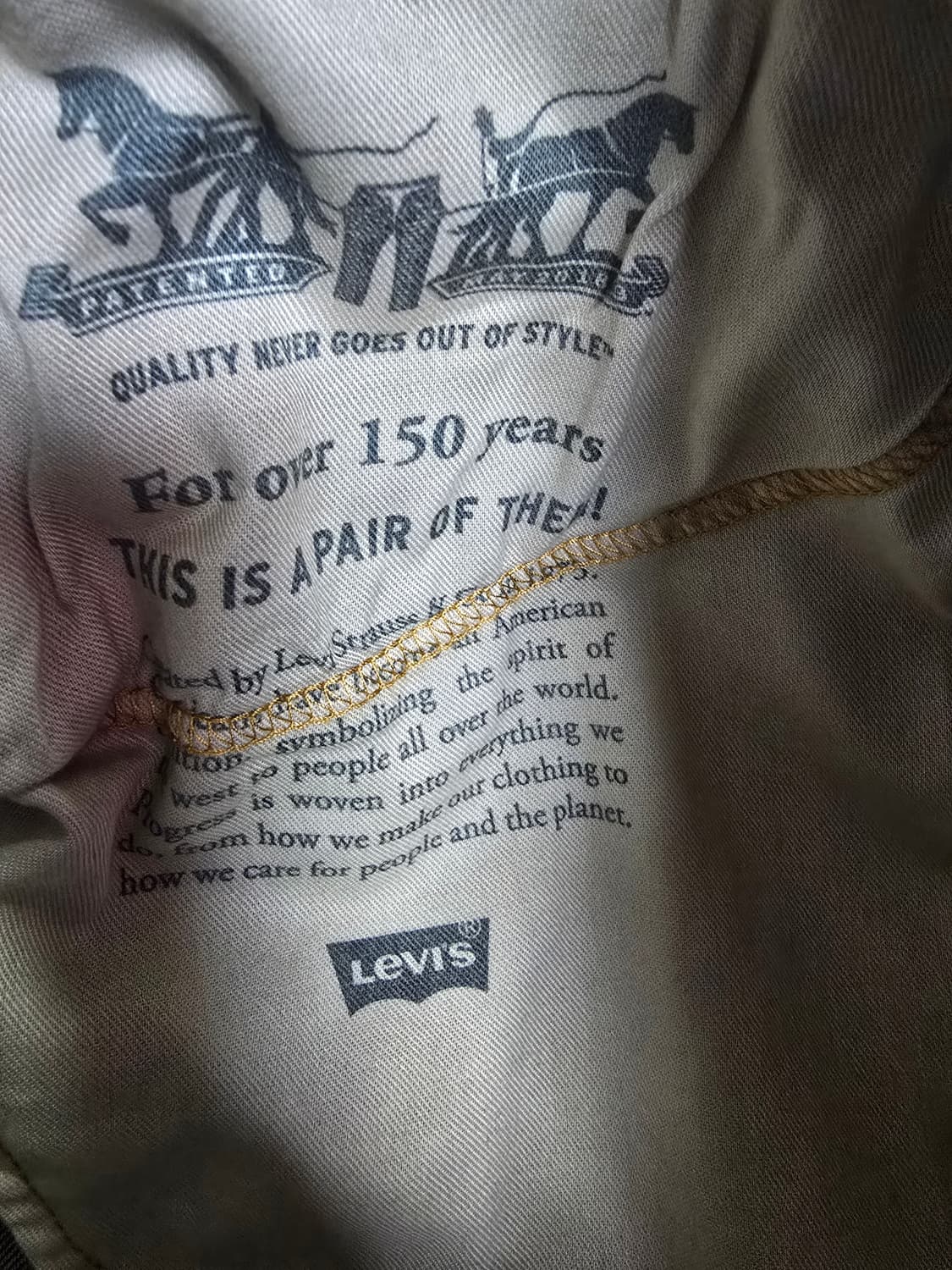 리바이스 502청바지 남성 데님 팬츠 (1718) 상품이미지6