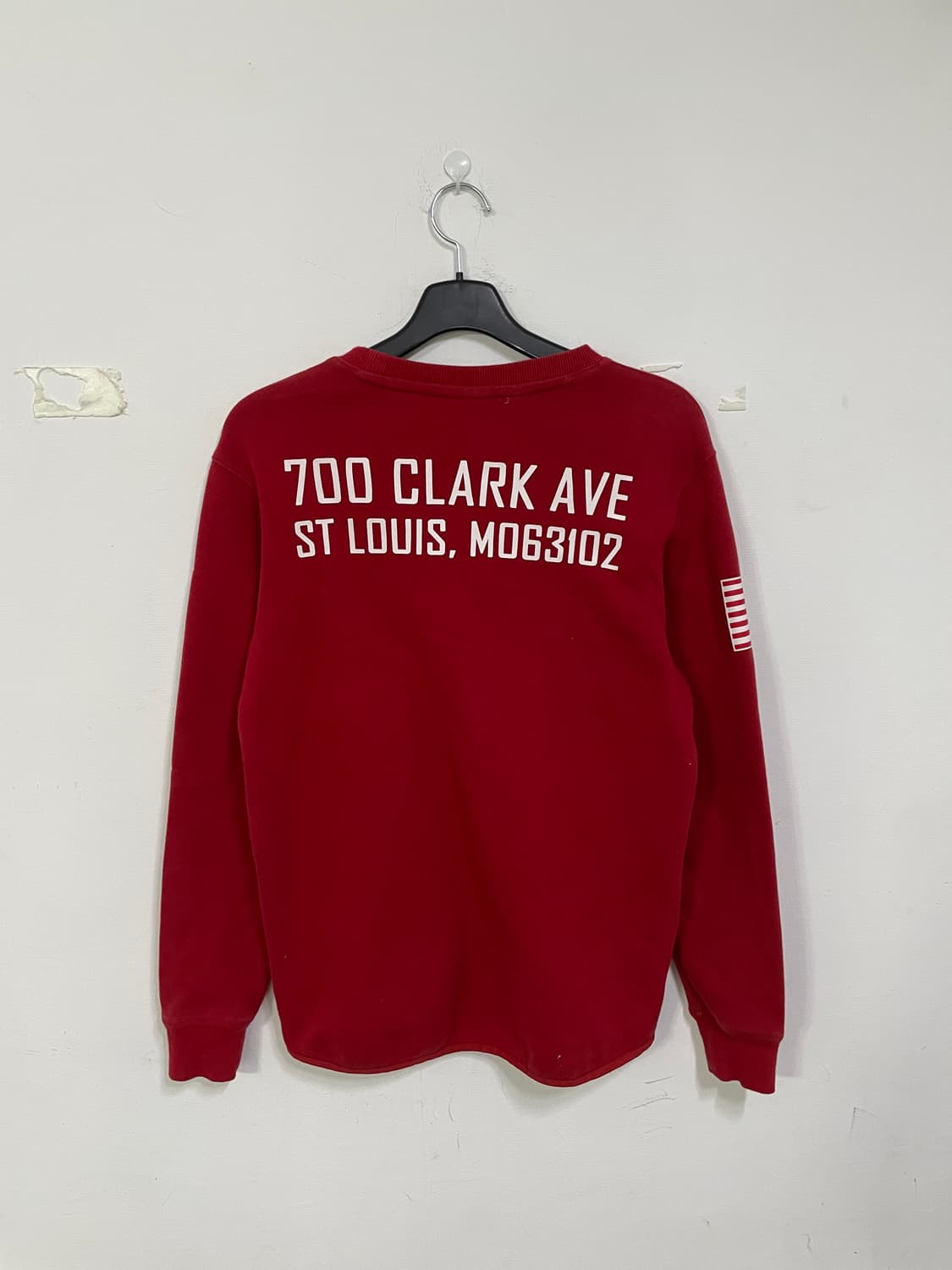 뉴에라 세인트루이스 레드 맨투맨 상품이미지3