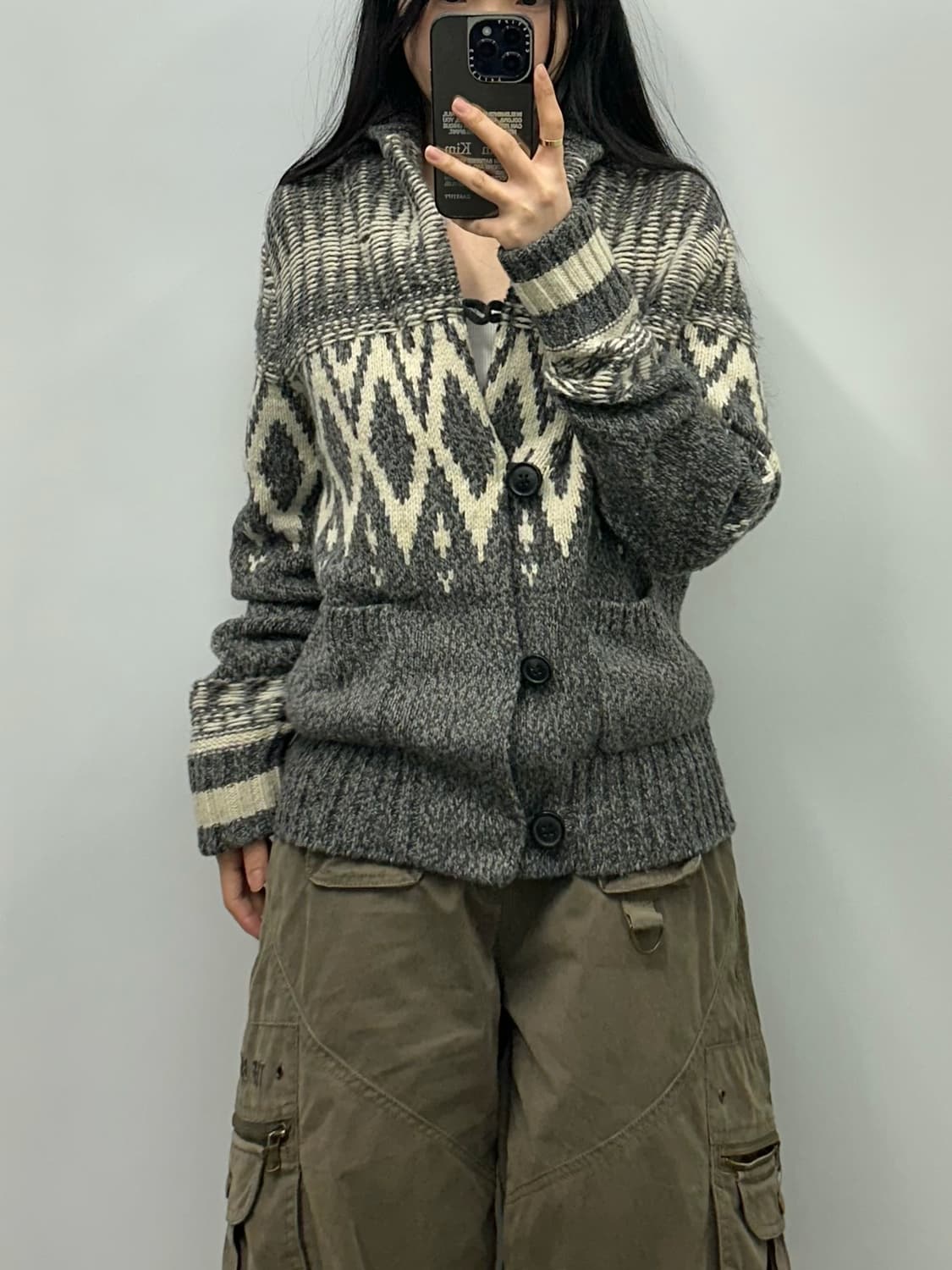 Gap 갭 노르딕 니트 코위찬 가디건 상품이미지1