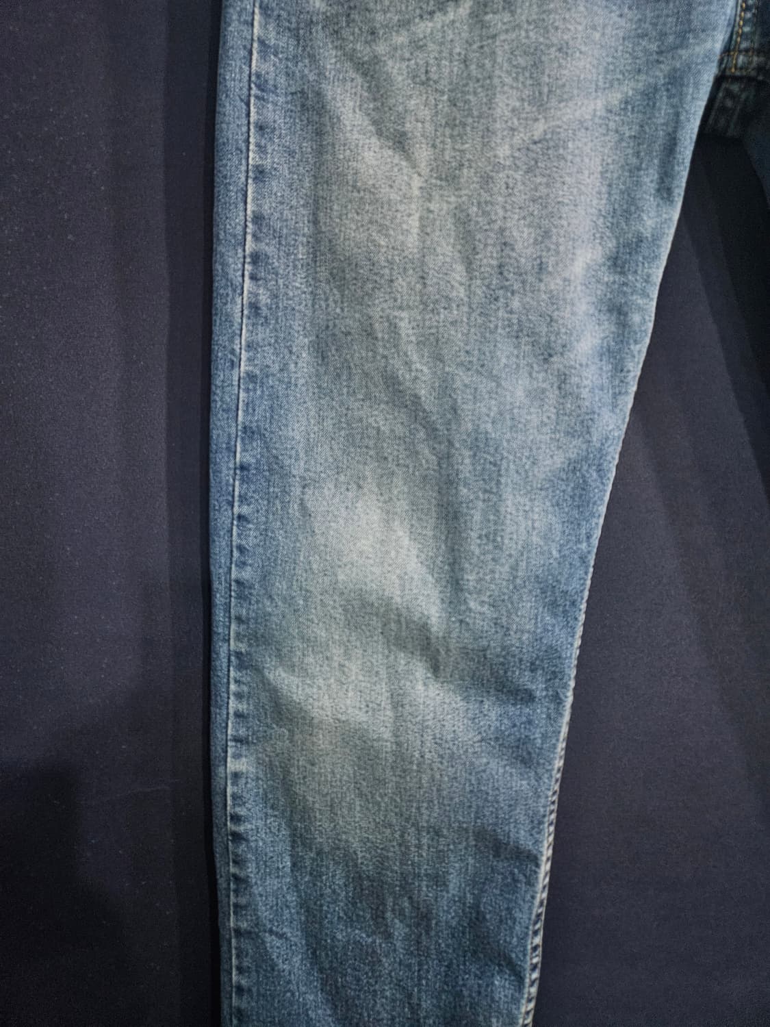 리바이스 502 블루컬러 남성 슬림핏 허리 34 스판 데님팬츠  상품이미지5