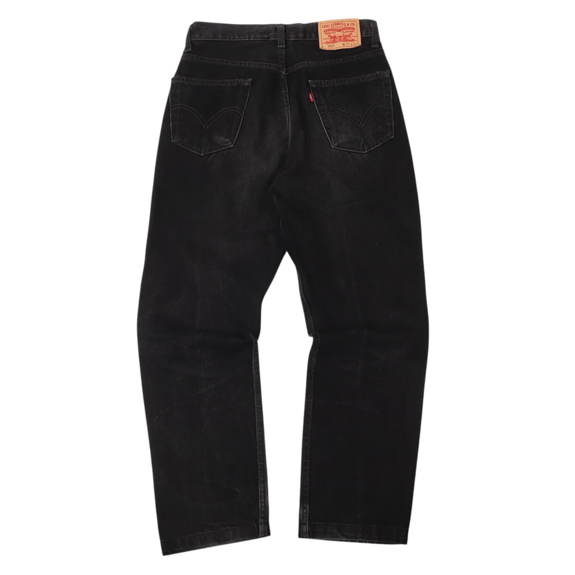 리바이스 550 릴렉스드 핏 블랙 데님팬츠 상품이미지4