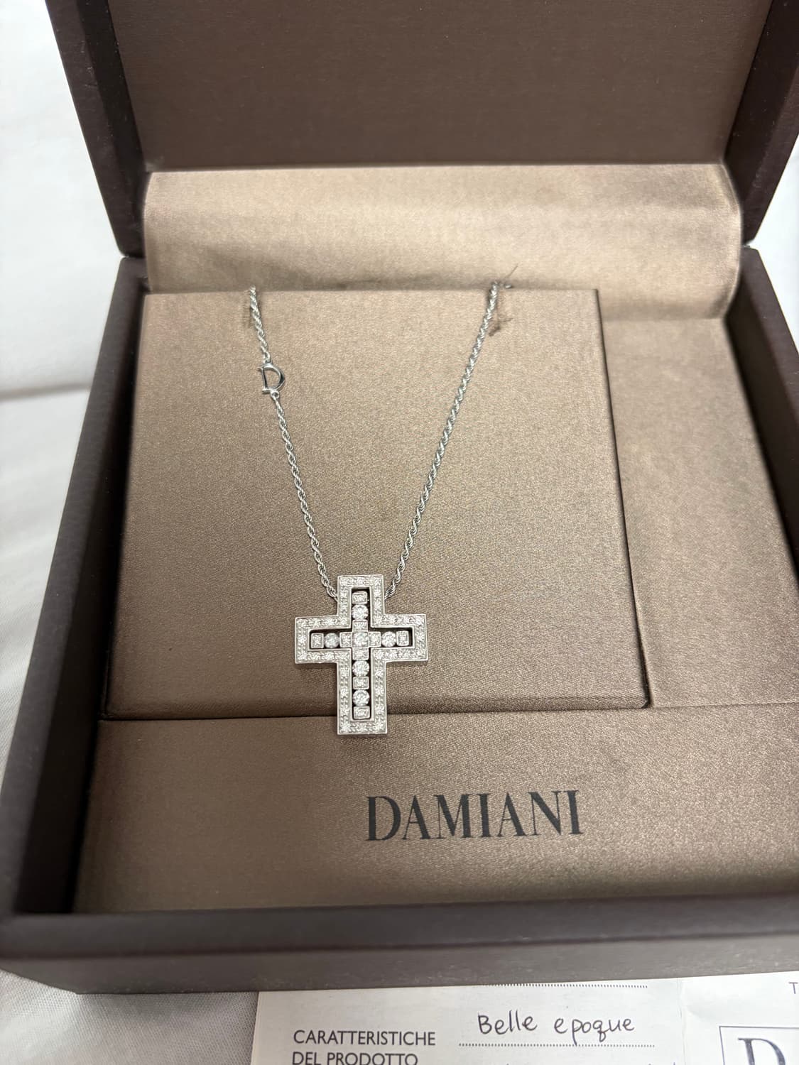 다미아니 벨에포크 M 다이아 목걸이 풀박스 상품이미지1