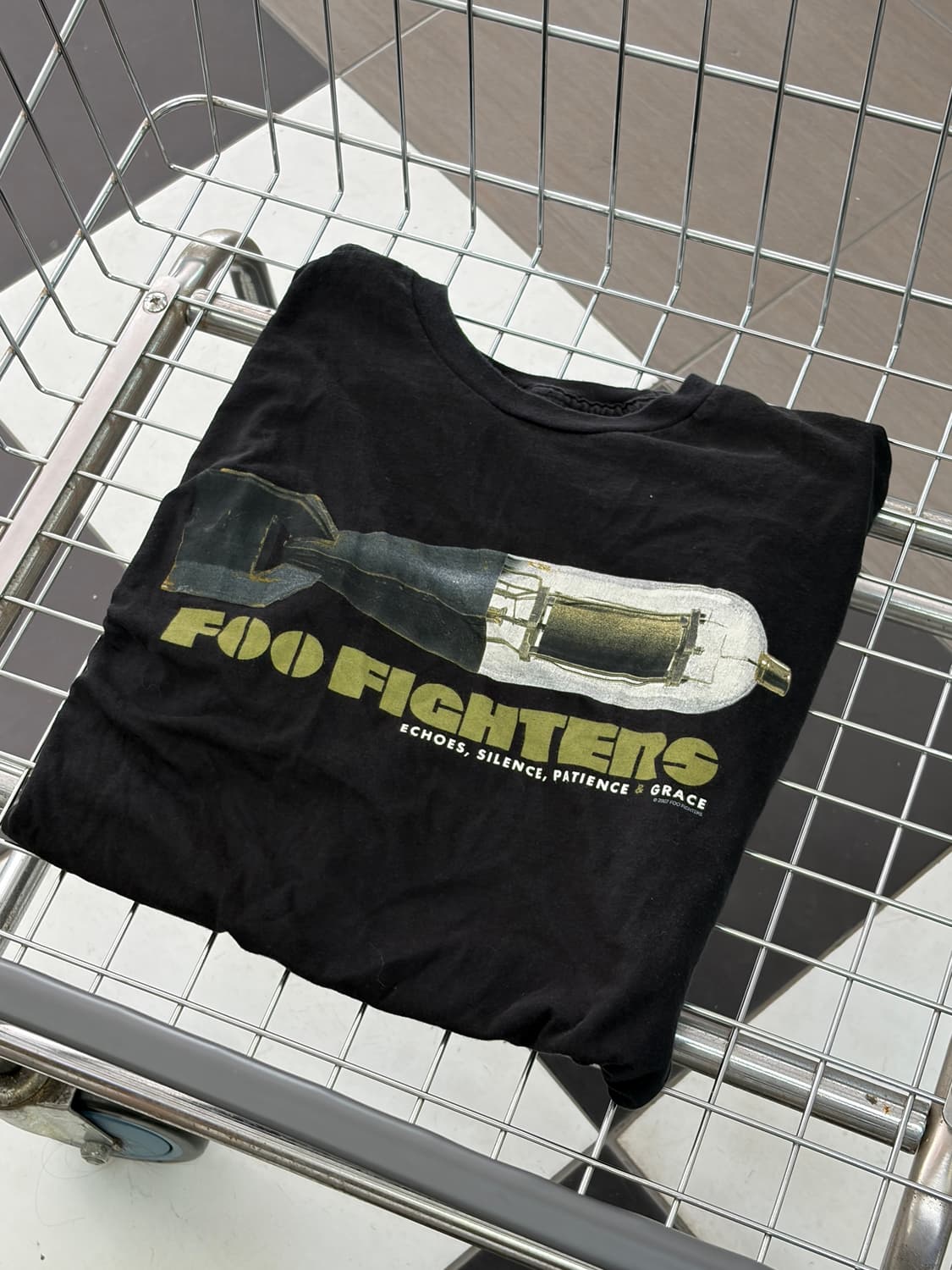 2007 Foo Fighters (푸 파이터스) 밴드 투어 티셔츠 상품이미지1